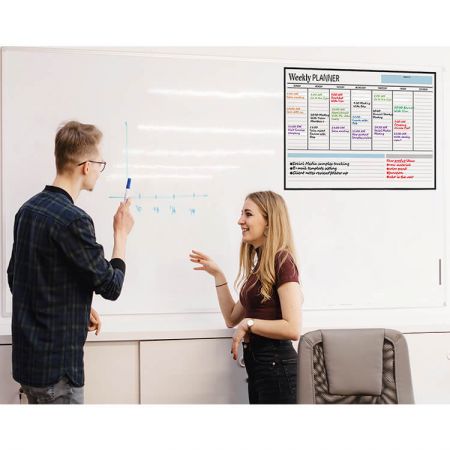 Dry-Erase Whiteboard Weekly Calendars with Magnet