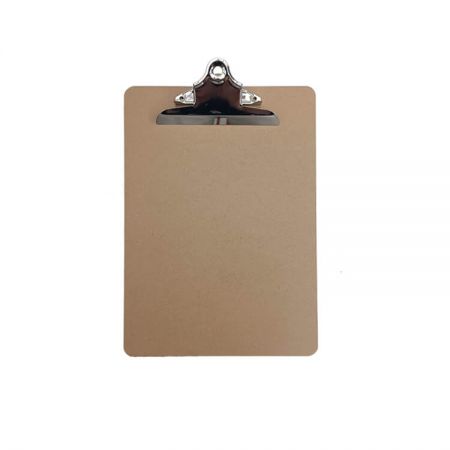 MDF Butterfly Clipboard - The MDF butterfly clipboard with metal clip securely holds up to 100 sheets of paper