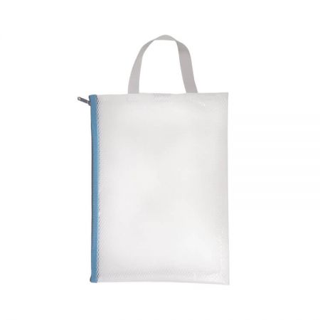 EVA Mesh Bag - The EVA document zipper pouch is suitable to put your tablet, magazines, books, newspaper, etc