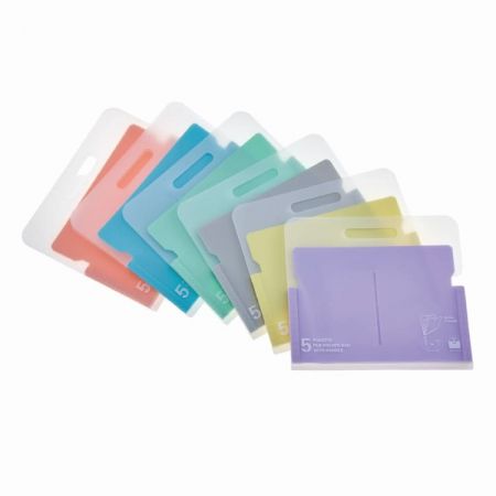 Portable Expanding File - The expanding file folder is lightweight, waterproof, and durable