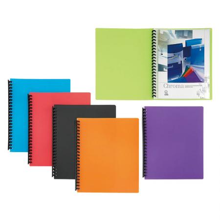 Refillable Display Book - Files protector with clear view to find the files easily