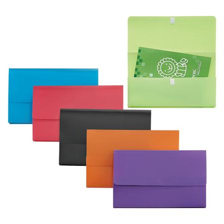 Velcro Document Wallet - Tough wallet files made from durable polypropylene