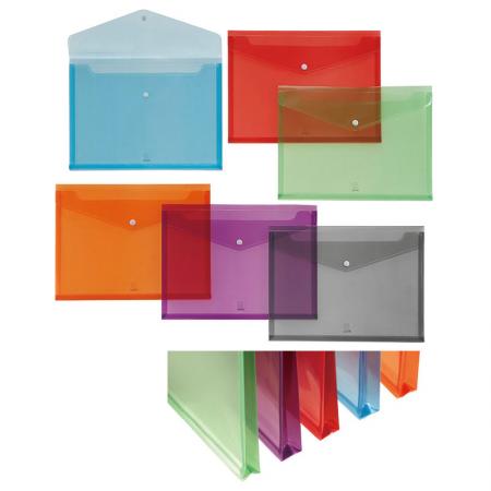 PP Gusset Carry Folder - Various kinds of size to store business card, CD's and receipt