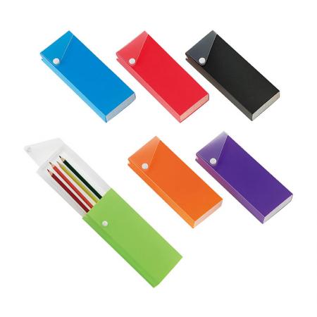 PP Sliding Pencil Case - Sliding design for easy pull out and push in