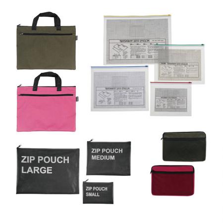 Zip Bag and Pouch - Soft material, durable and perfect for different purpose storage.