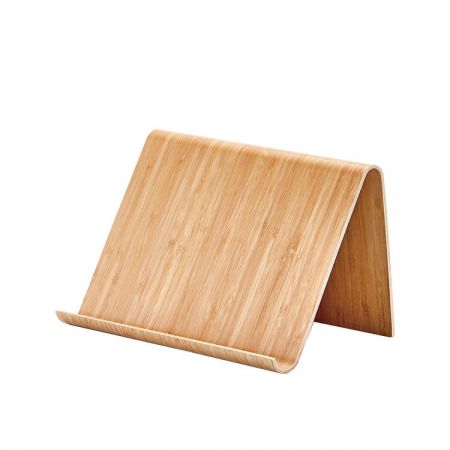 Bamboo Tablet Stand - The tablet stand is great for placing your favorite cookbook or recipe on the tablet while making your meals