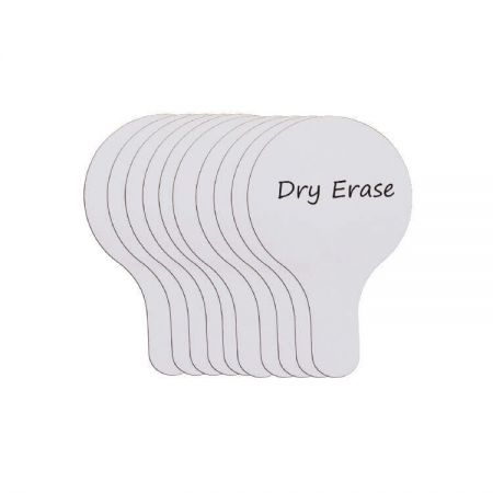 Round Dry Erase Paddle - A portable learning tool, ideal for kids to respond to questions, and quiz activities
