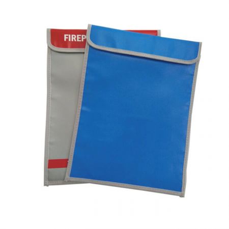 Zipper Fireproof File Bag - Water and Fireproof Resistant