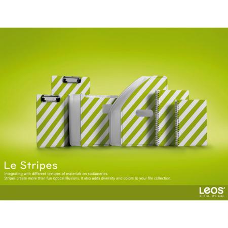 PP Foam Le Stripe Filing Stationery Series - Le Stripes Series