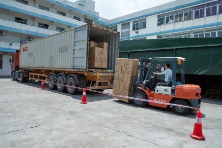 Leos’ factory loading operation.