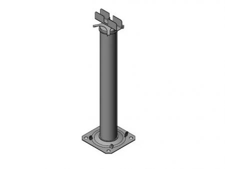 Pedestais de Piso Elevado em Aço - Sistema de piso modular resistente