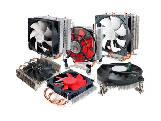 Leistungsstarke Heatpipe-CPU-Kühler, allgemeine Aluminium-Extrusions-CPU-Kühler mit Unterstützung für gängige INTEL- und AMD-Sockel