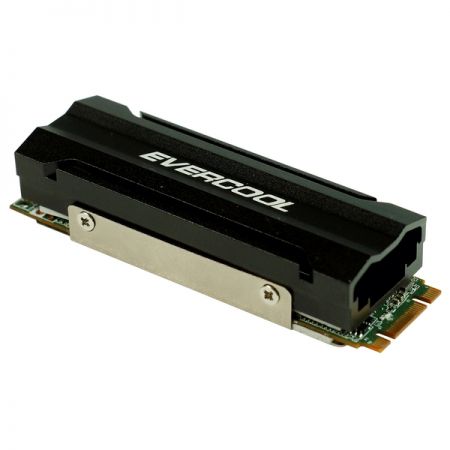 M.2 2280 SSD散熱器、散熱片 (可單雙面封裝) - 解決M.2 SSD高速傳輸帶來的熱量，使SSD擺脫過熱降速問題
