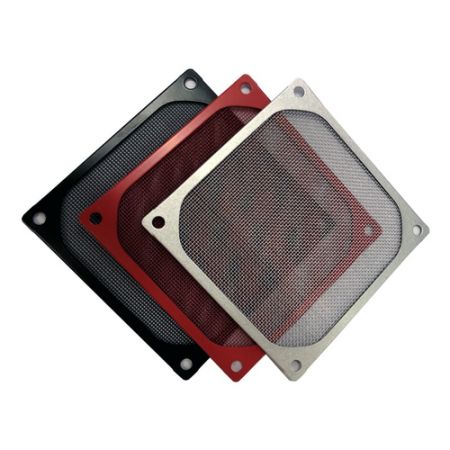 Metal Dust-Proof Fan Filter - Metal dustproof filters are available in three colors to prevent dust from entering the inside of the chassis. They can be cleaned and reused