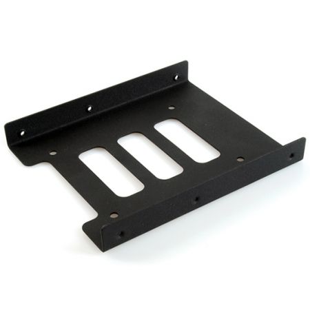 2.5" Hard Drive to 3.5" Slot Metal HDD Bracket - This HDD bracket is designed for 2.5" hard drives