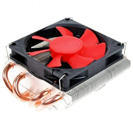 Universal Low Profile Down-Blown 4 Heat Pipes Direct Touch CPU Cooler TDP 130W - 1.5U low profile down-blown 4 heat pipes direct touch CPU Cooler, using HDT process, with a maximum heat dissipation efficiency of 95W