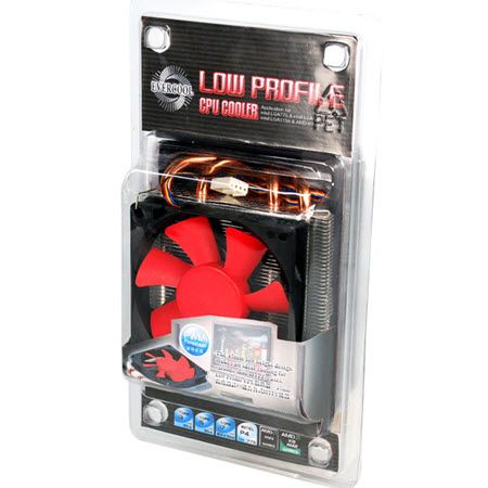 1.5U universal 4-heat pipe HDT CPU cooler in retail packaging, with a maximum cooling capacity of 130W.