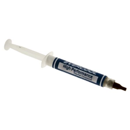 High Performance Syringe Thermal Paste (3g) - EVERCOOL high-performance thermal paste, easy to apply, suitable for thermal interfaces between various chips and coolers