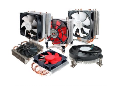 CPU散熱器 - 提供各式散熱器，包含高效能熱管散熱器，一般鋁擠型散熱器，INTEL及AMD主流SOCKET皆有支援