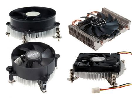 Refroidisseur de CPU INTEL LGA115X / 1200 - Pour les refroidisseurs de CPU INTEL LGA1150 / 1155 / 1156 / 1200, il existe des options de refroidisseurs à caloducs haute performance et des refroidisseurs en aluminium extrudé.