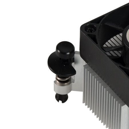 AMD Push-Pin fastener design, easy to install.