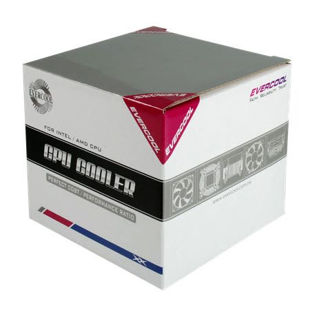 High-density radial aluminum extruded radiator packaging box.
