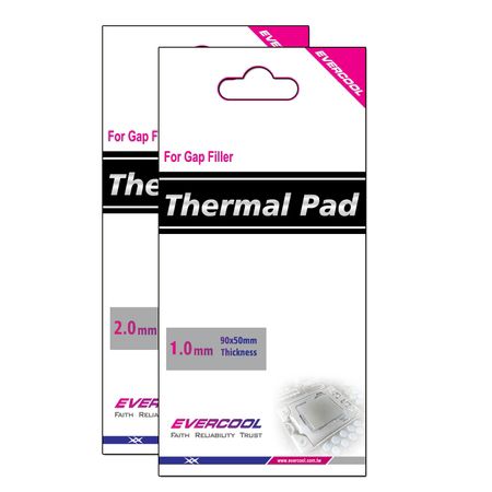 Extreme performance thermal pad packaging diagram.