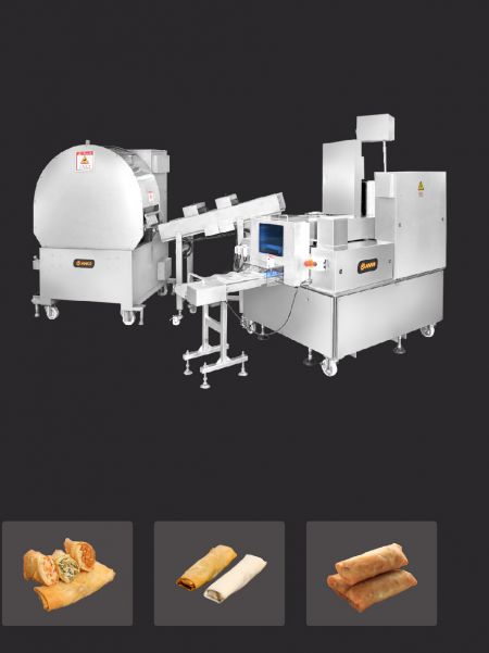 Spring Roll Production Line - ANKO Spring Roll Production Line