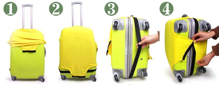 Kuinka käyttää matkalaukkusuojaa?