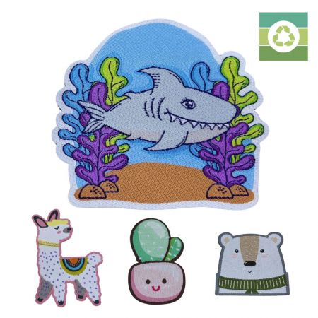 ECO Woven Patches - Woven Badges