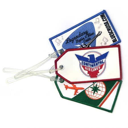 Embroidery Luggage Tags Wholesale - Embroidery Luggage Tags with custom logo