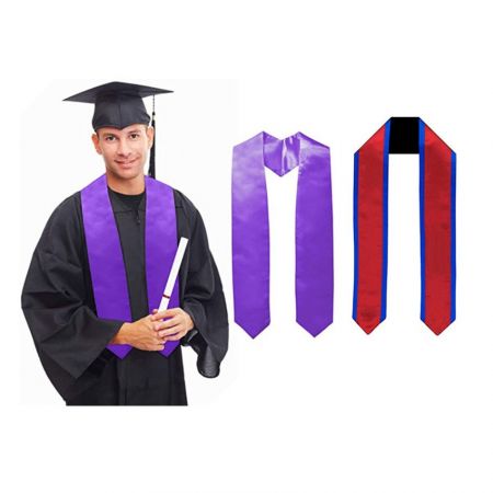 Estolas y bandas de graduación personalizadas - estolas y bandas personalizadas para escuelas