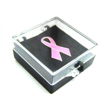 Plastic Boxes - Plastic Lapel Pin Boxes