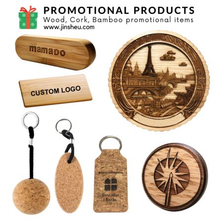Деревянные, пробковые и бамбуковые рекламные изделия - Настройте деревянные изделия с логотипом