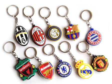 Soft PVC Products - Promotional Rubber Keychains