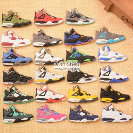 Gummisneaker-skonøgleringe til Air Jordan - Gummisneaker-skonøgleringe til Air Jordan
