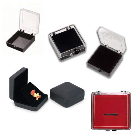 Plastic Pin Box - Lapel Pin Plastic Display Box