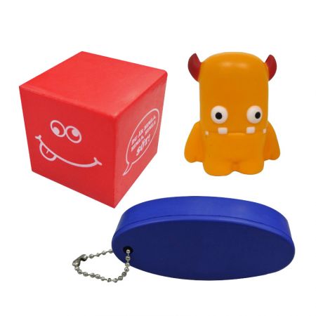 Anti Stress Keyrings With Toys - anti stress toy