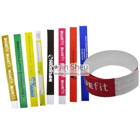 Disposable Tyvek Bracelets - One Time Use Disposable Tyvek Wristbands