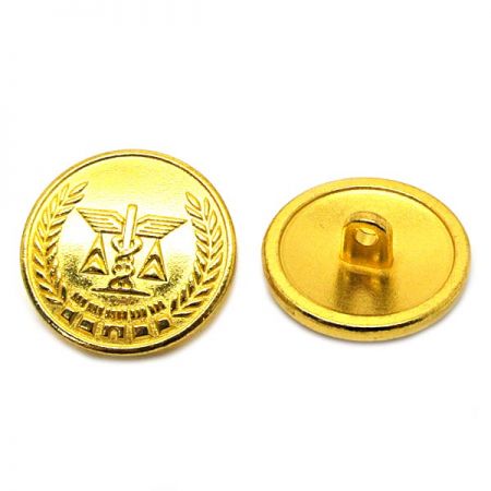 Gold military buttons - Military uniform buttons