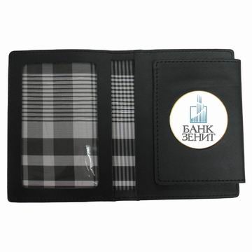 ID Badge Wallet - custom leather badge wallet