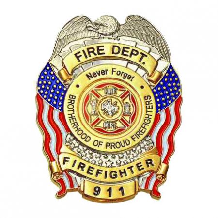 Значки пожарных - Персонализированный значок высокого качества для пожарных