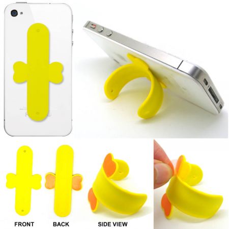 Silicone Snap Phone Stand - Silicone Mobile Holders