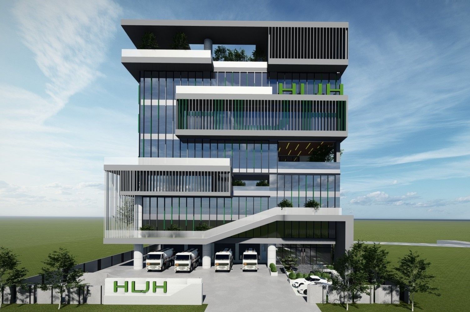 海陸家赫位于潭子聚兴工业园区厂房建置中
将于2024年正式完工