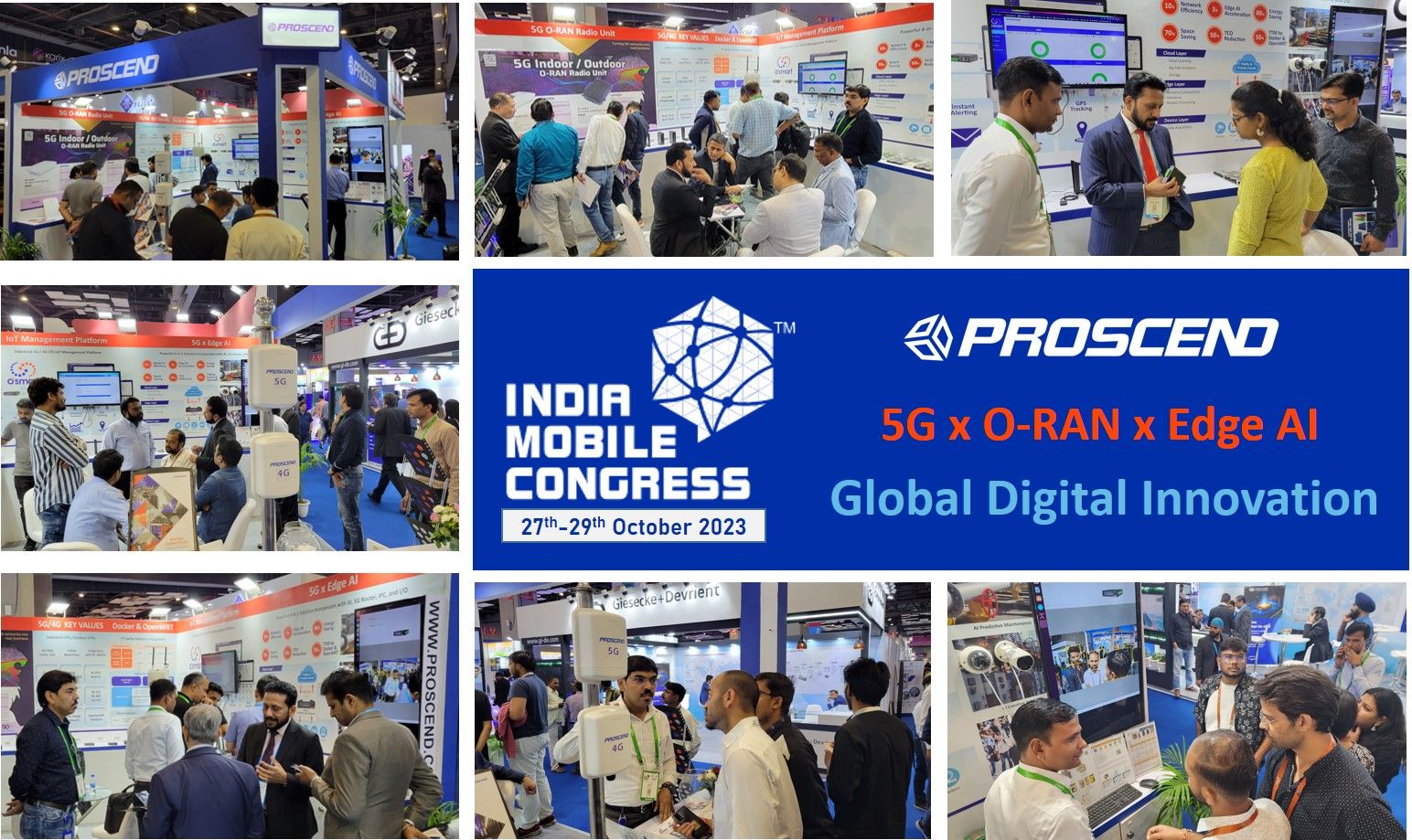 Proscend had a notable presence at IMC 2023, attracting over 250 attendees to visit remarkable achievements.