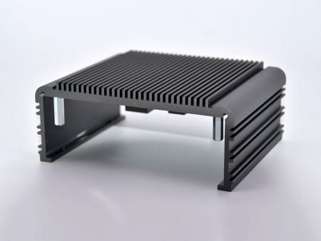 Black anodizd embedded chassis - Customize Embedded Chassis