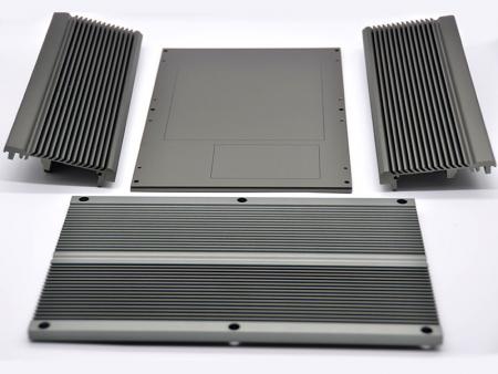 Gray assembled embedded chassis - Embedded system  Chassis