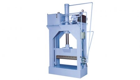 Hydraulic Cutting Machine - Hydraulic Cutting Machine is for cutting big size plastic products into smaller pieces.