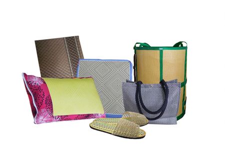 PP Rattan-Like Mat and Machinery - This type of mat is widely applied on a variety of products, trying your creativity!