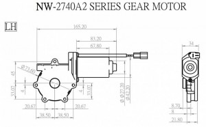 Fenstermotor - NW-2740A2
